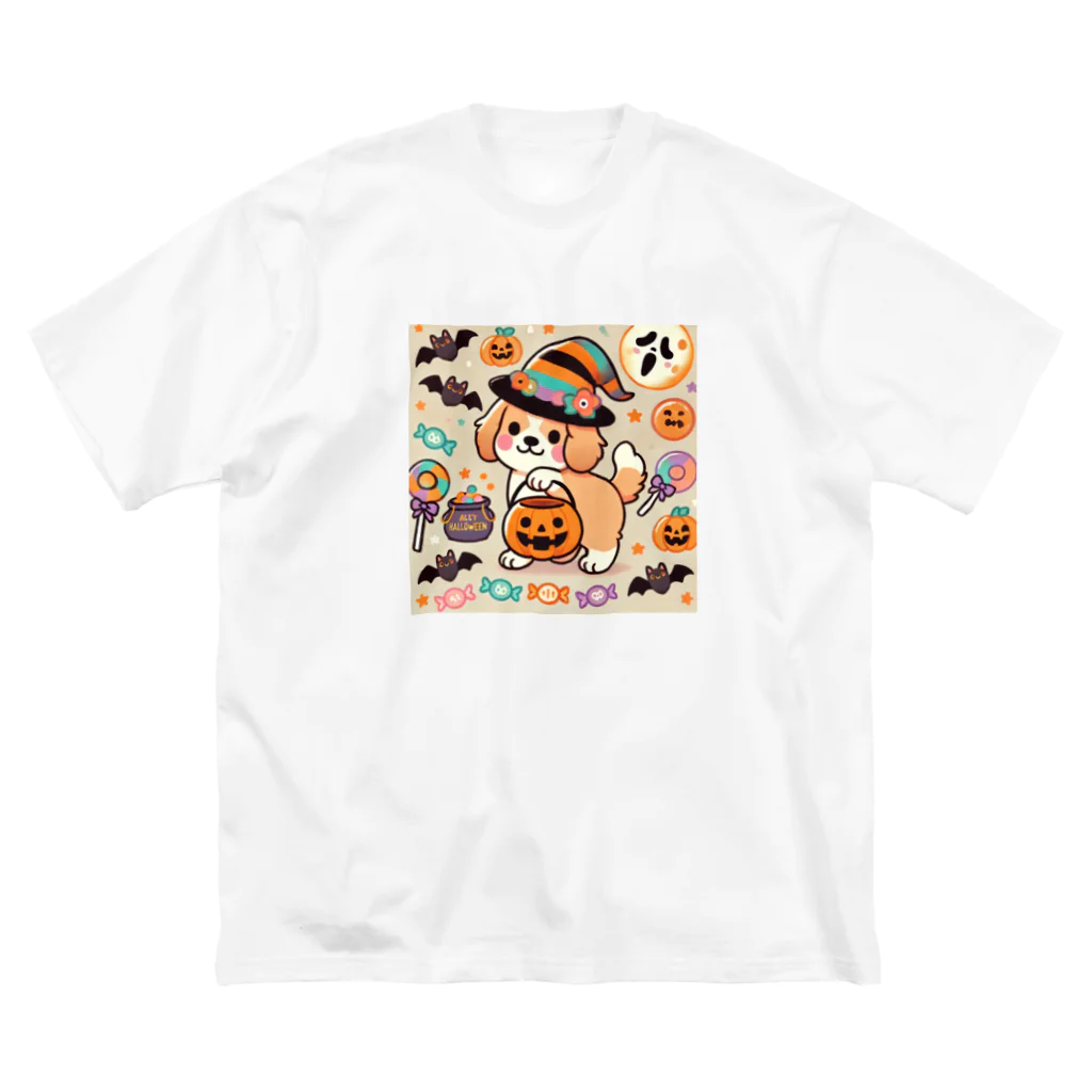 あとりえmignonのハロウィンドッグ Big T-Shirt