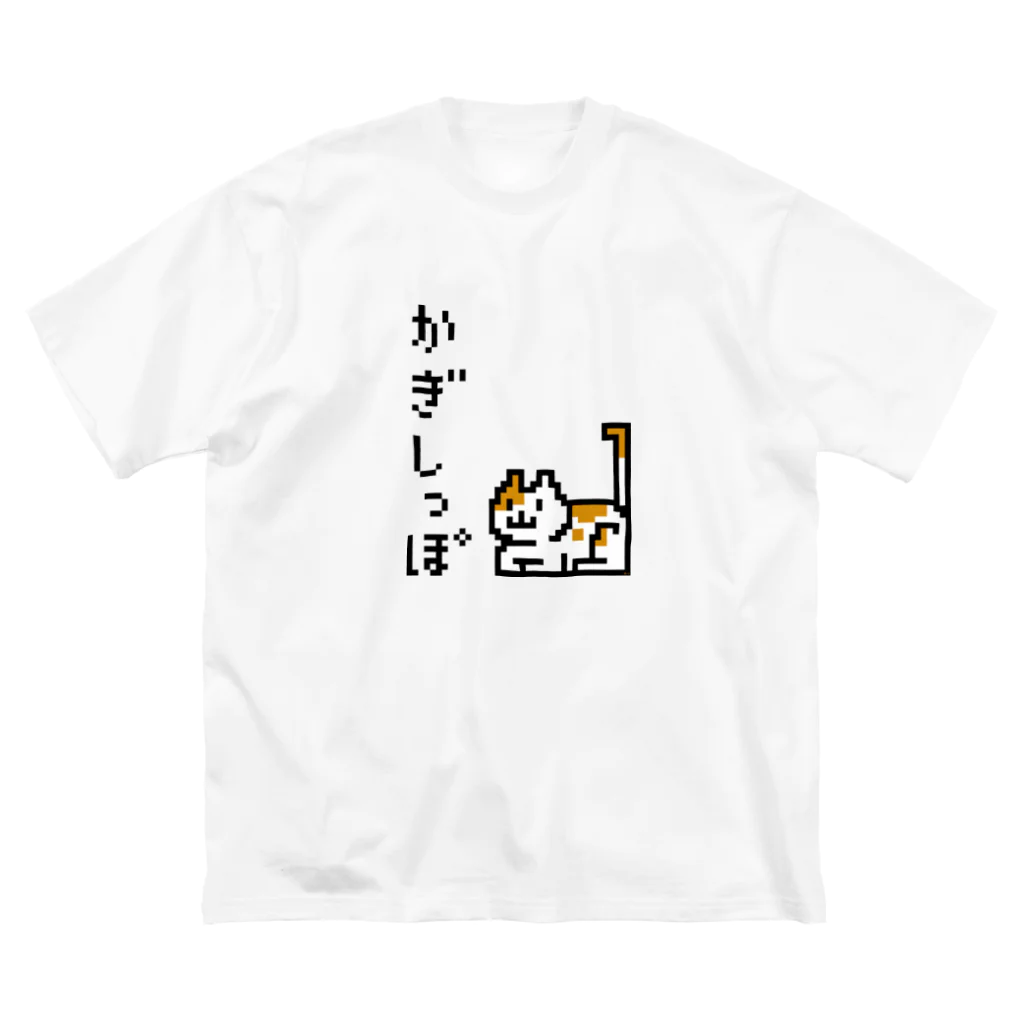 m :)のかぎしっぽ Big T-Shirt