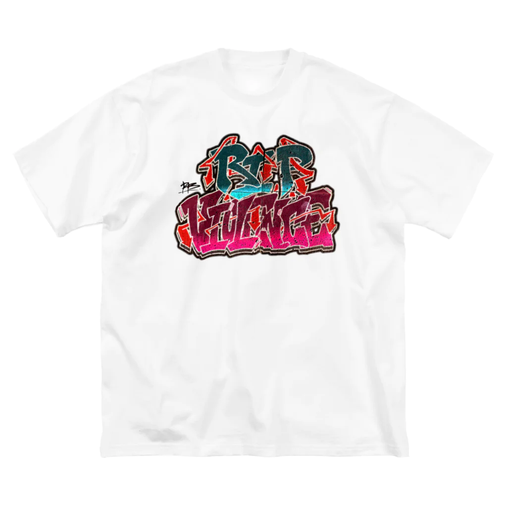 PB.DesignsのR.I.P-V ビッグシルエットTシャツ