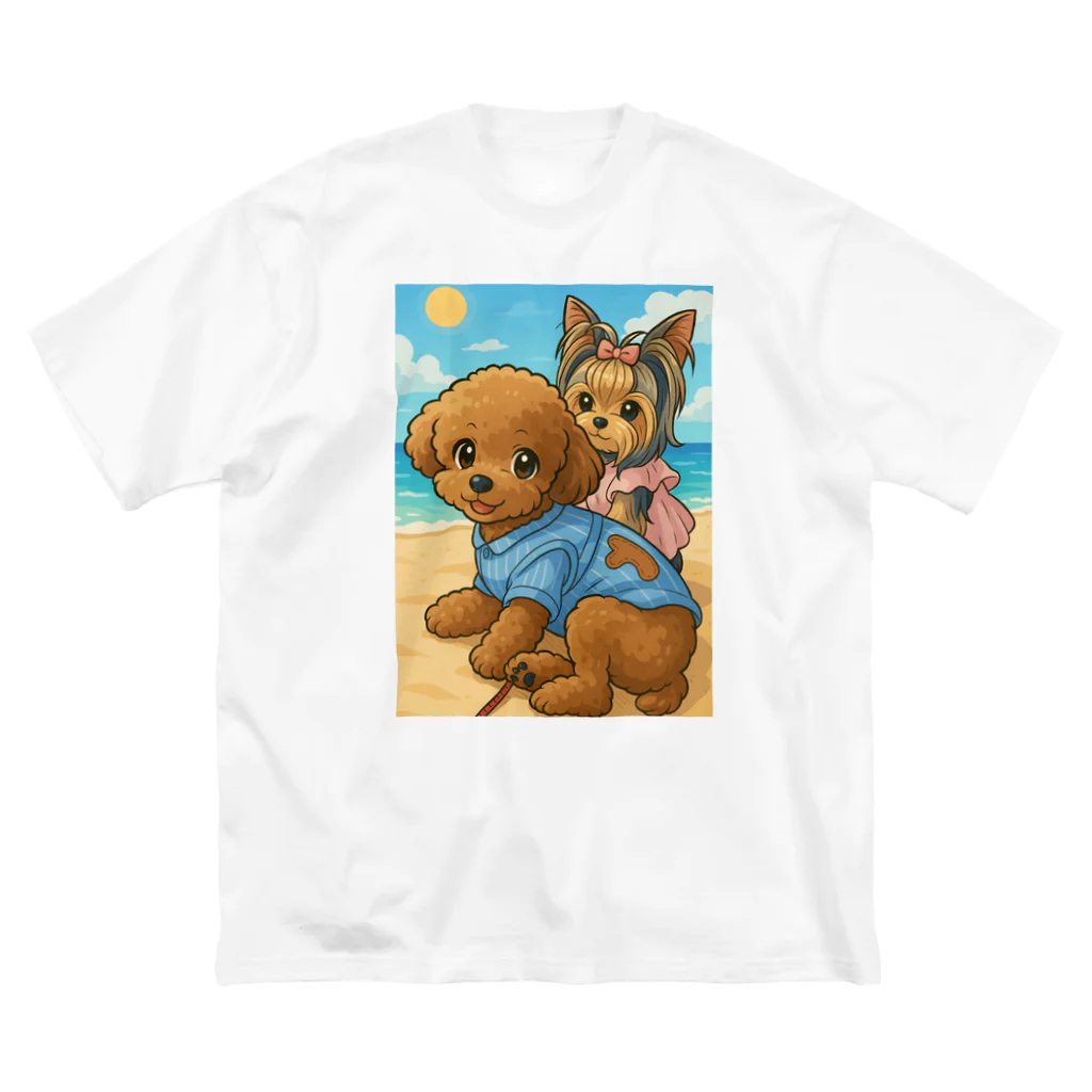 マロンとショコラの大冒険のマロンとショコラの休日リゾート Big T-Shirt