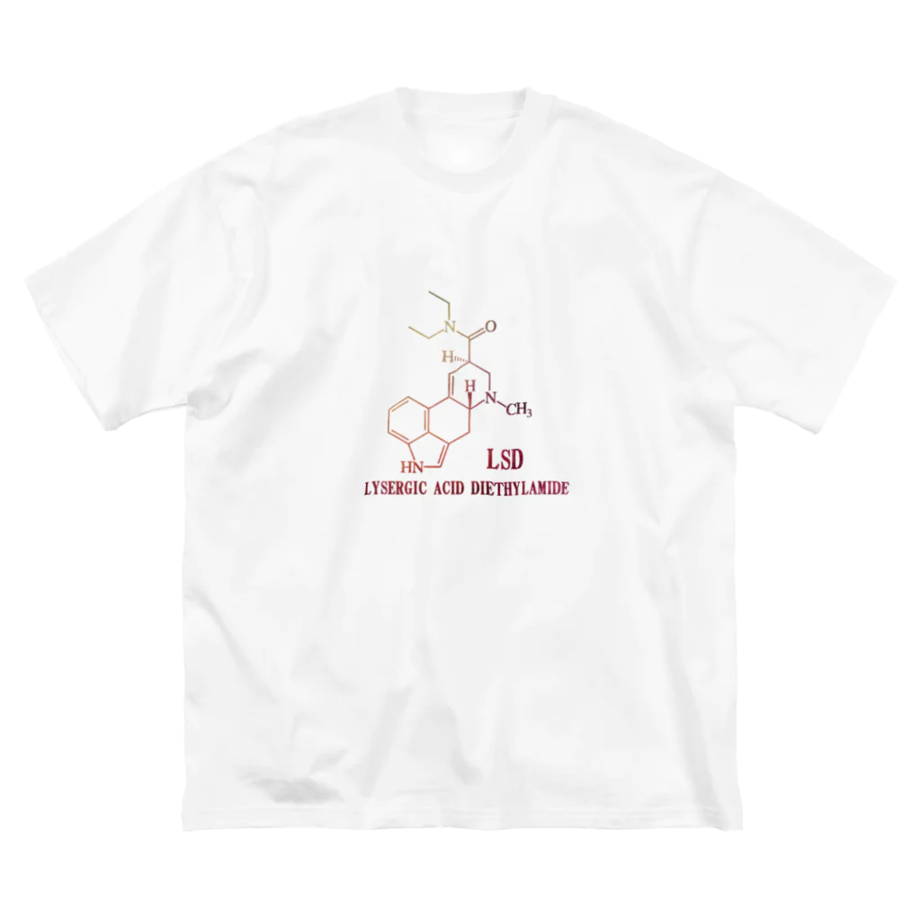 有限会社　√65の【LSD】 ビッグシルエットTシャツ