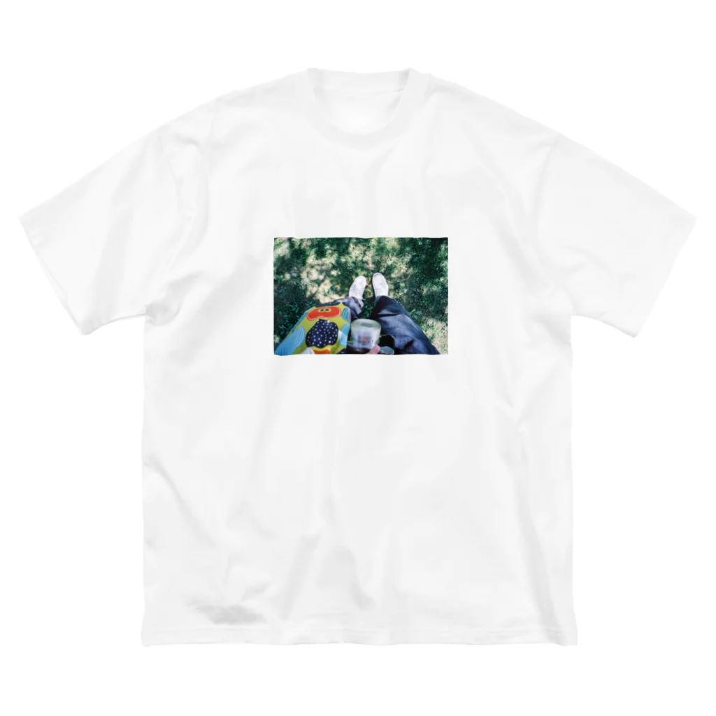 青 海 フィルム 日常の牧場スタイル ビッグシルエットTシャツ