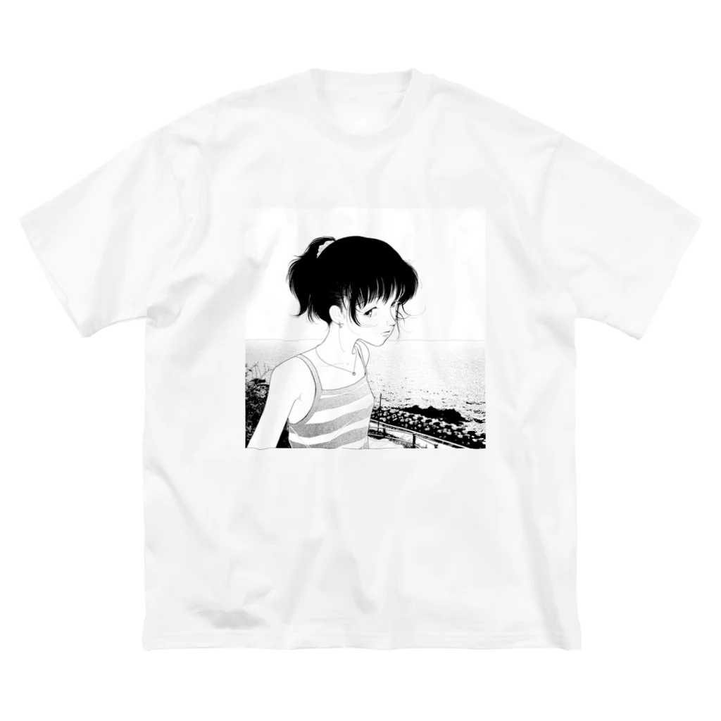 ¥anagawa Recordsの山本直樹×笹口騒音 わたしのうたはどこいった ビッグシルエットTシャツ