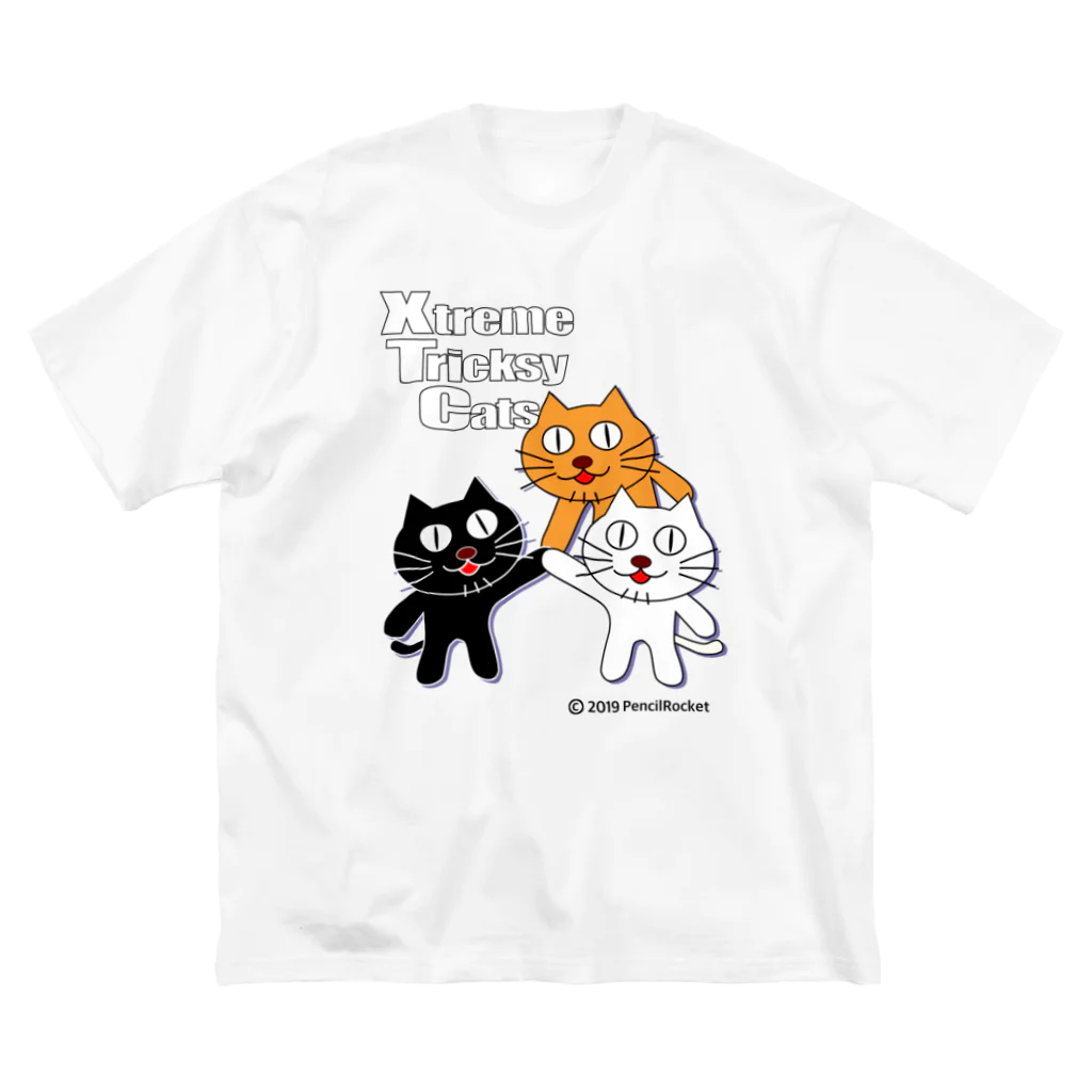 ネコ兄弟のネコ兄弟 tXTC_64 ビッグシルエットTシャツ