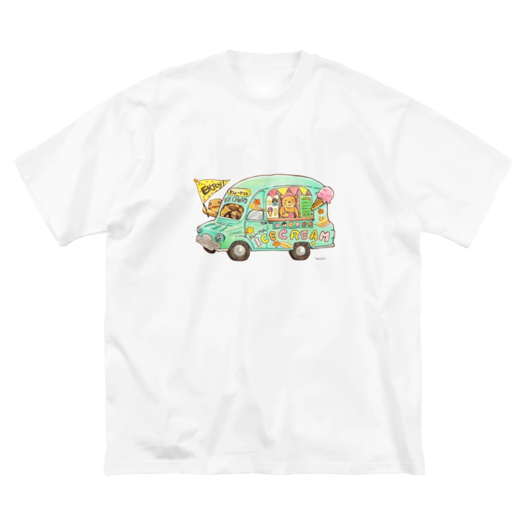 めろんぽっぷのお店だよのKU-MA アイスクリーム号 Big T-Shirt