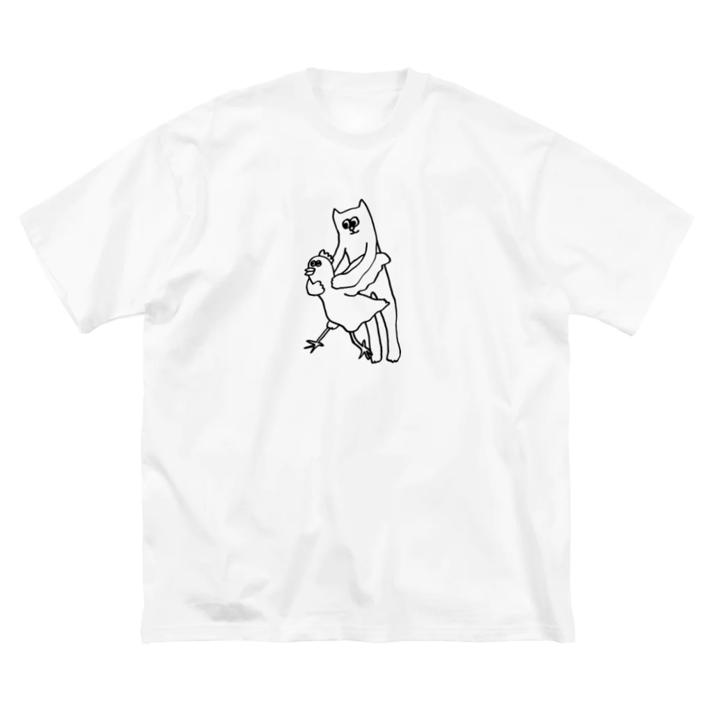 にゃんまるくんのひと狩りいったネコ Big T-Shirt