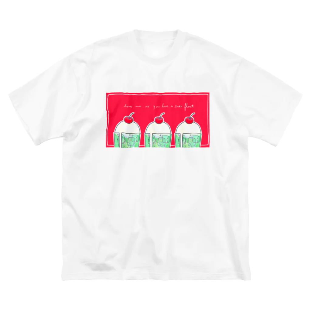 こんぺいとう倶楽部 by miaのLIKE SODA FLOATS ビッグシルエットTシャツ