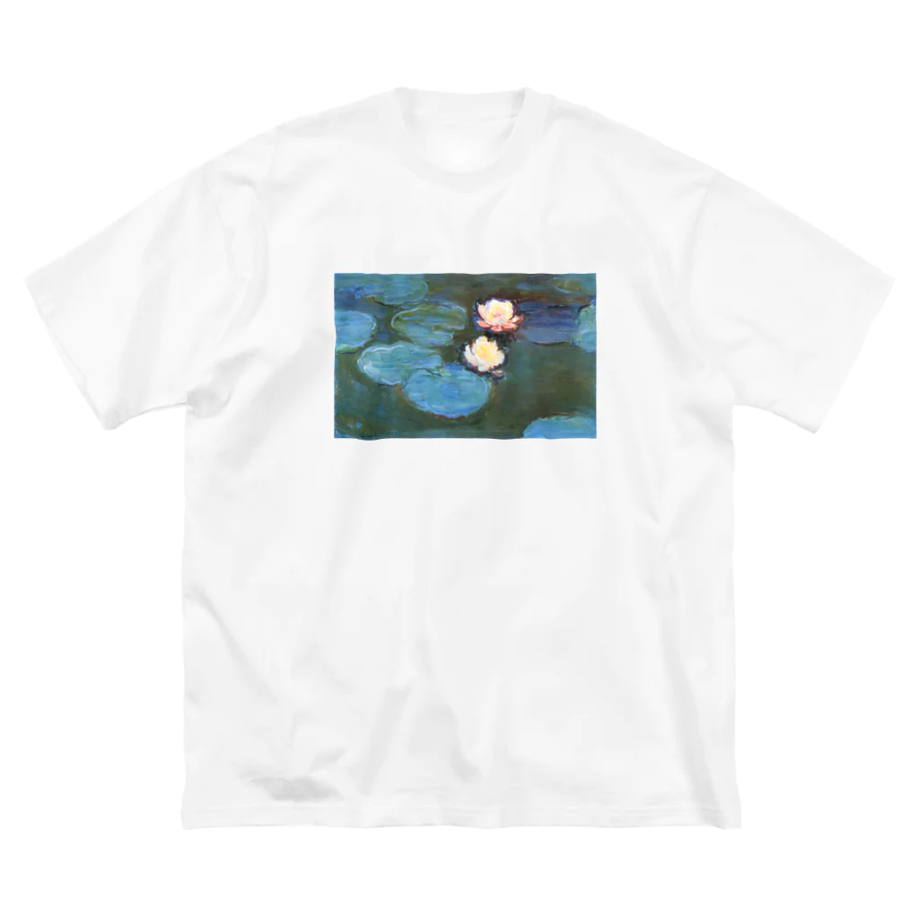 Art Baseの クロード・モネ / 睡蓮 / 1897/ Claude Monet / Water Lilly Big T-Shirt