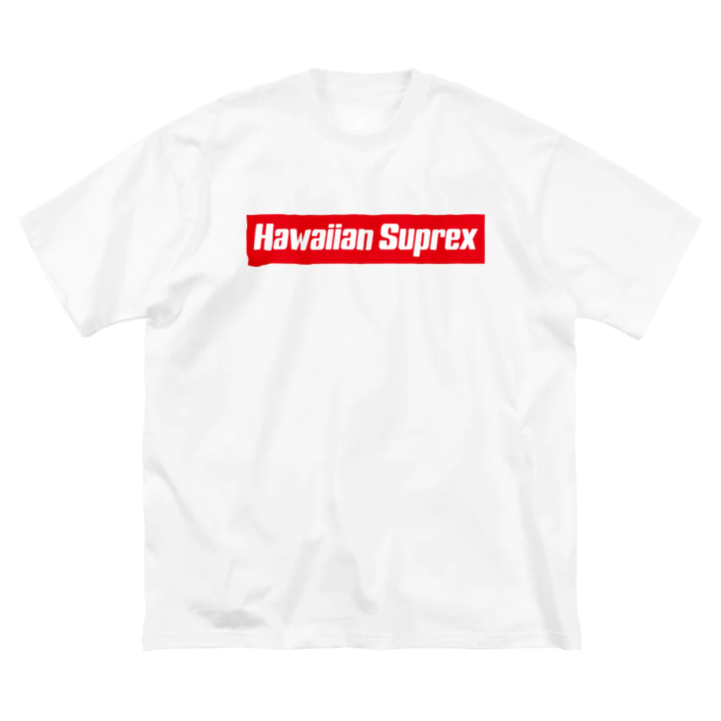 ハワイスタイルクラブのHawaiian Suprex Box Logo Big T-Shirt