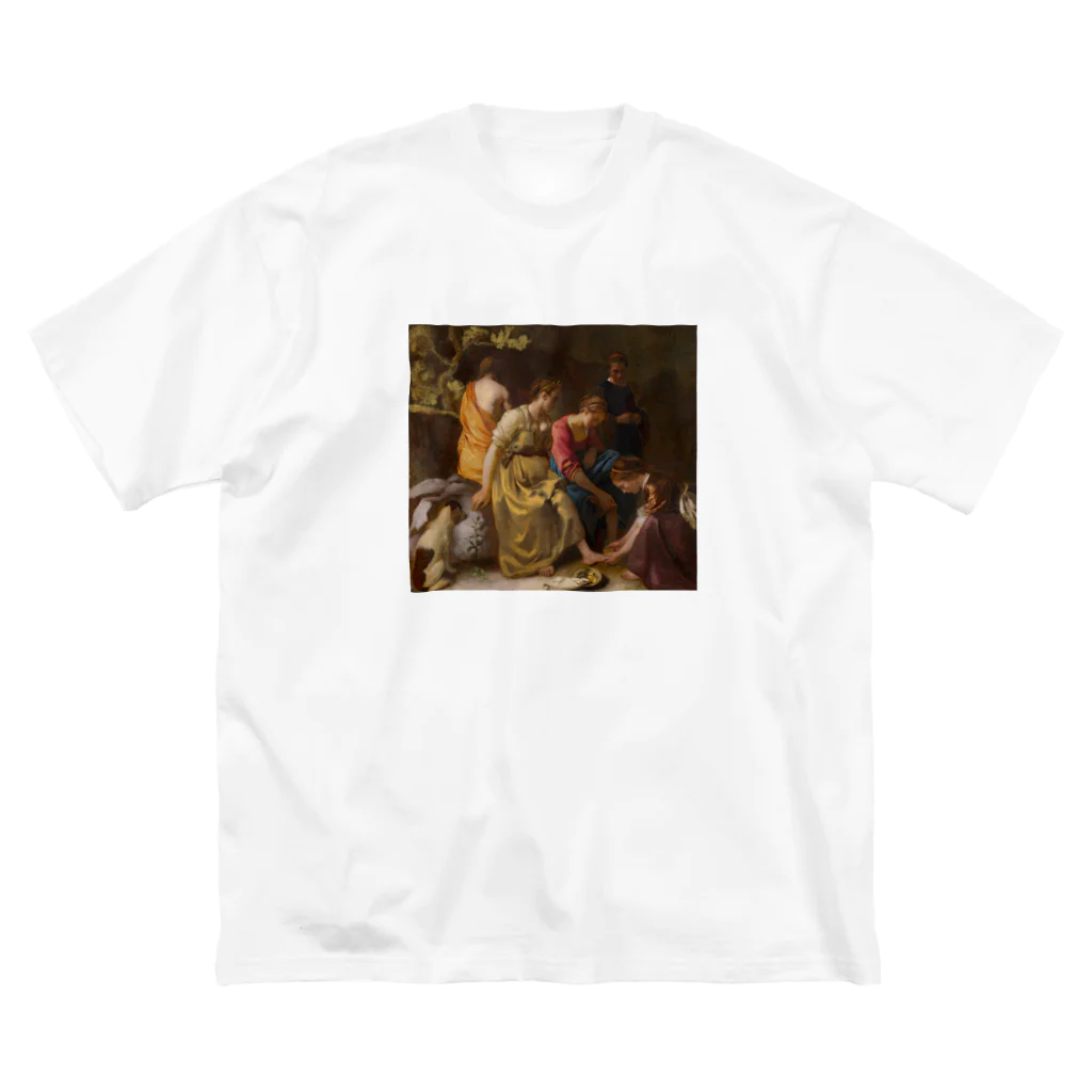 Art Baseのディアナとニンフたち / フェルメール(Diana and her Companions 1654) Big T-Shirt