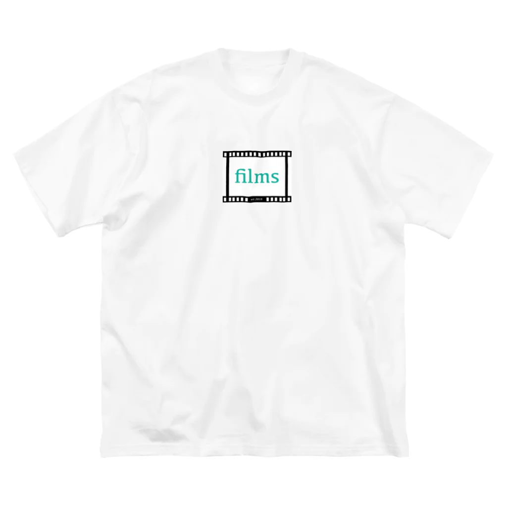 filmsのfilms LOGO ビッグシルエットTシャツ