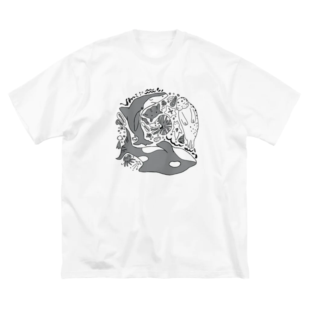 たなかちゃんの海の生きもの Big T-Shirt