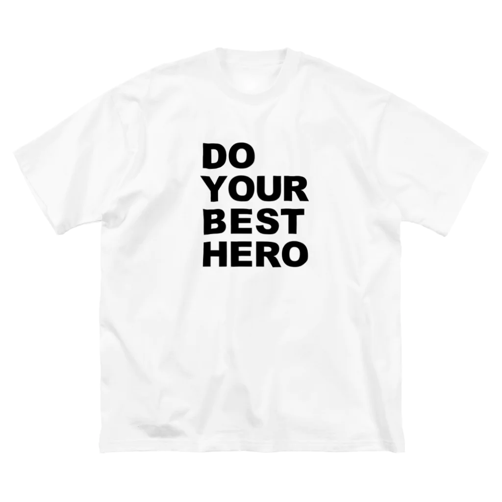 nakata benchのDo your best. Hero 02 ビッグシルエットTシャツ