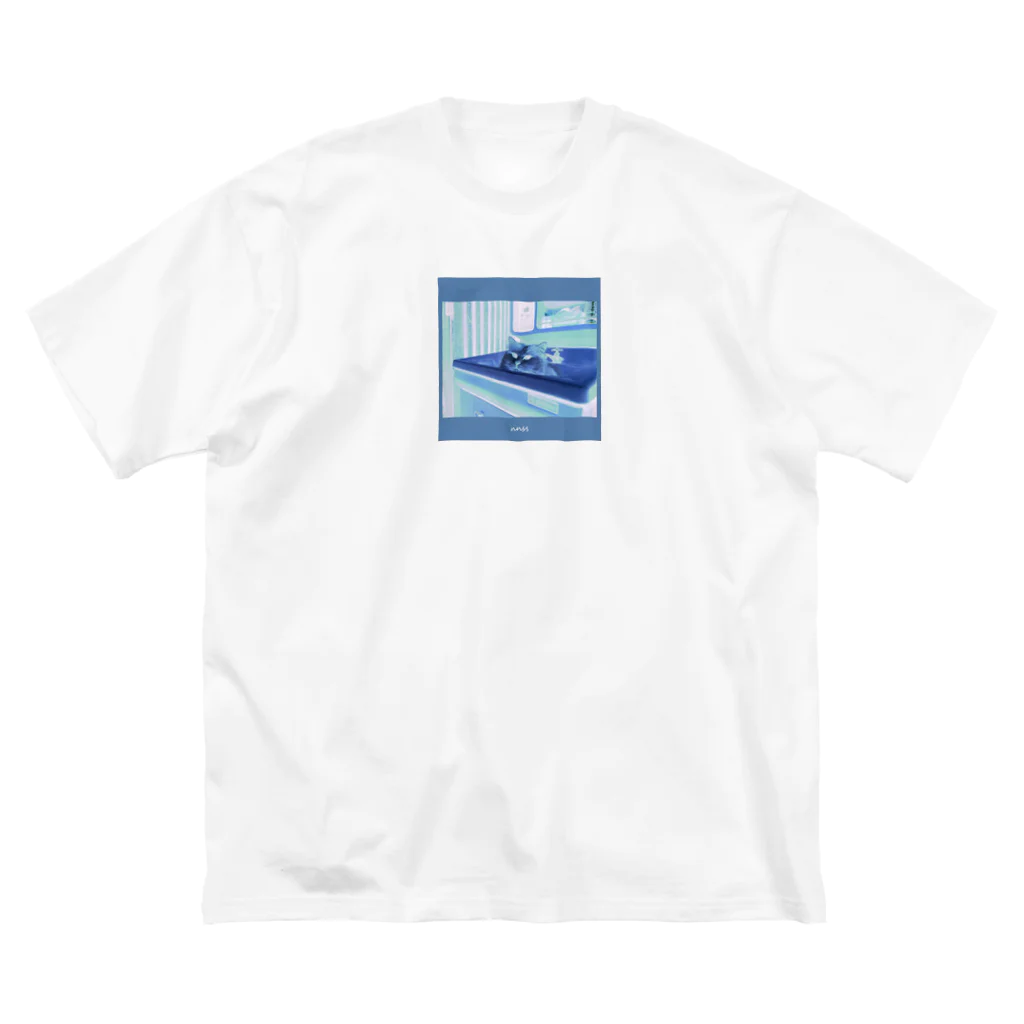 - NNSS -の猫-NNSS-2019"Chilled" ビッグシルエットTシャツ