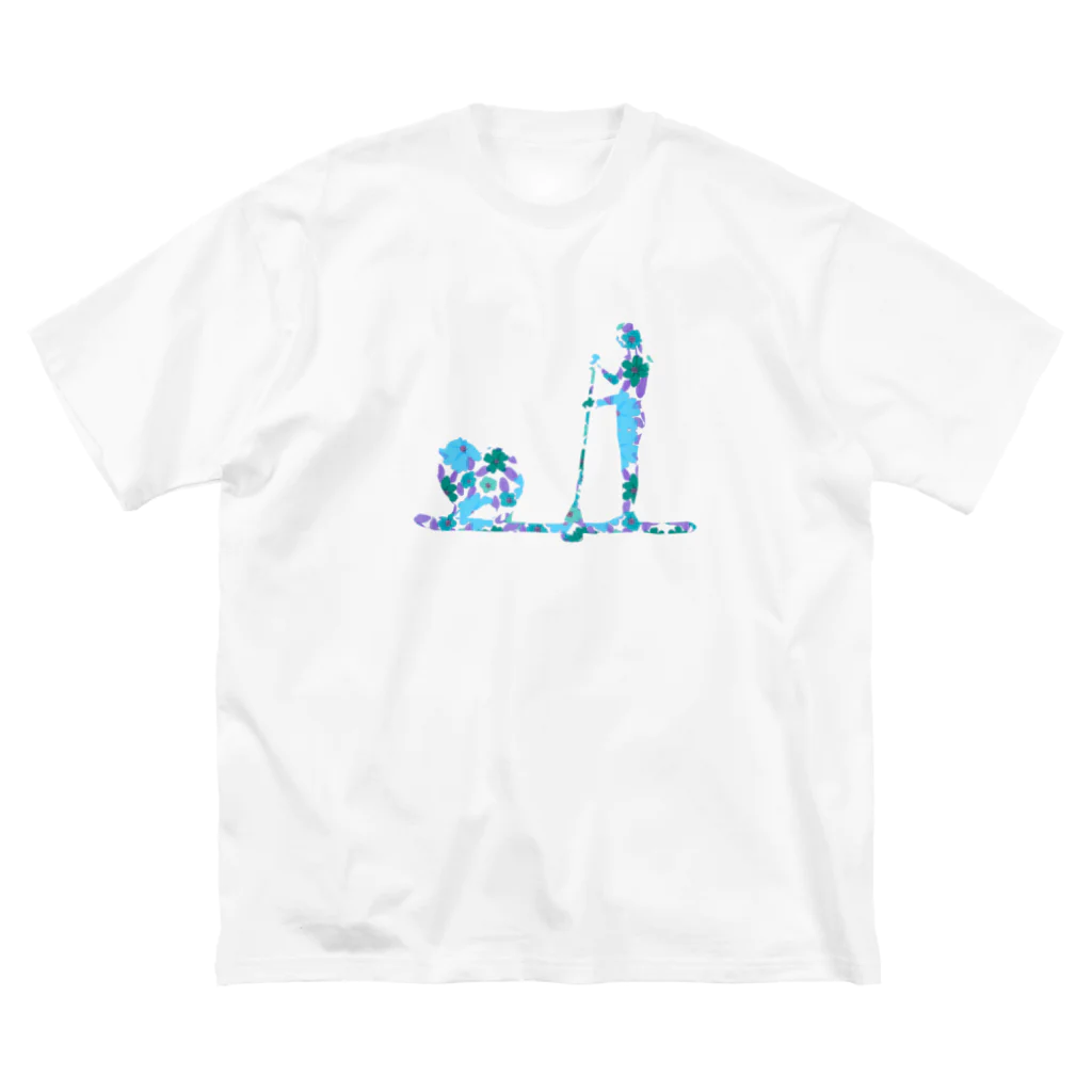 AtelierBoopのSupdog　ポメラニアン ビッグシルエットTシャツ