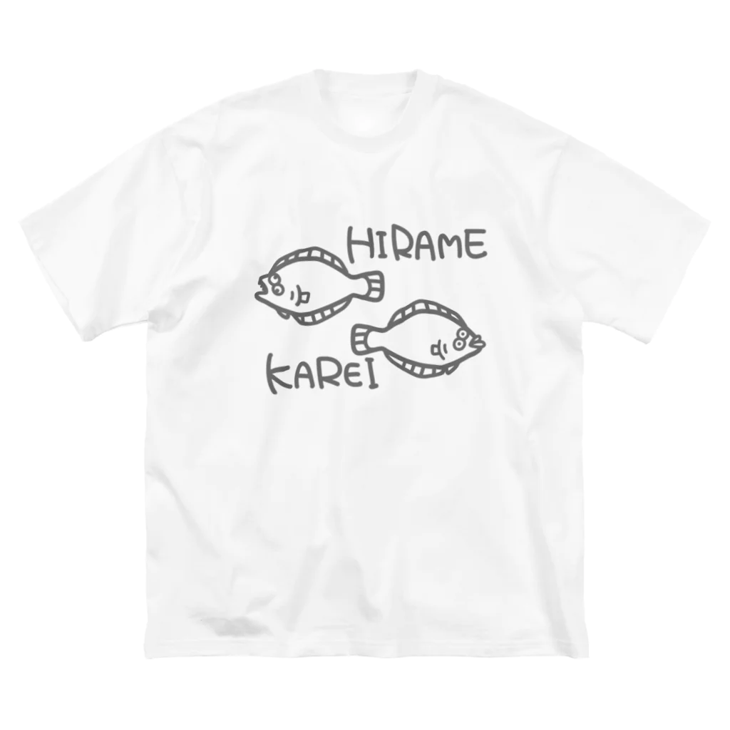 千月らじおのよるにっきのHIRAME KAREI ビッグシルエットTシャツ