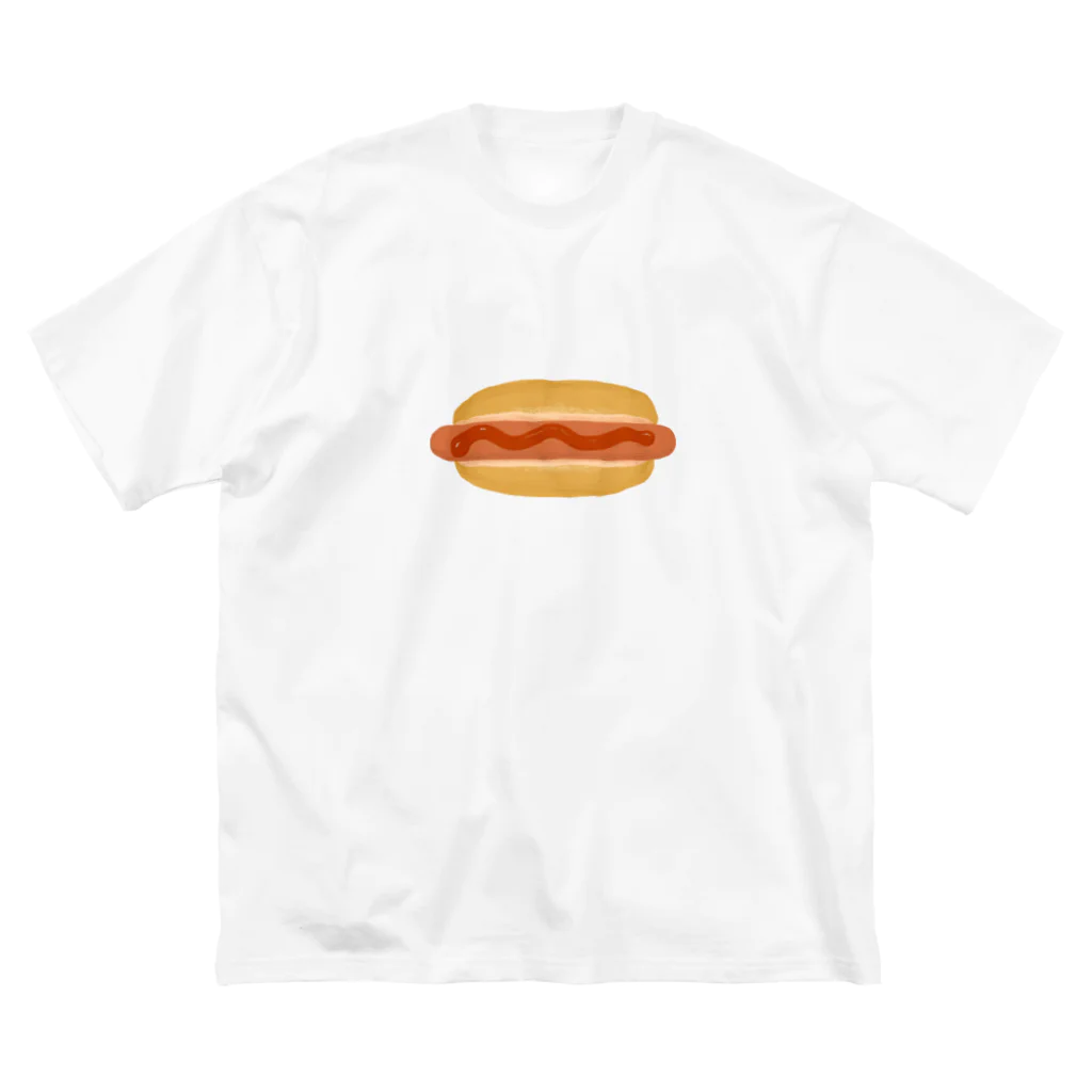 SIZZLE BOY SHOPのHOTDOG ビッグシルエットTシャツ