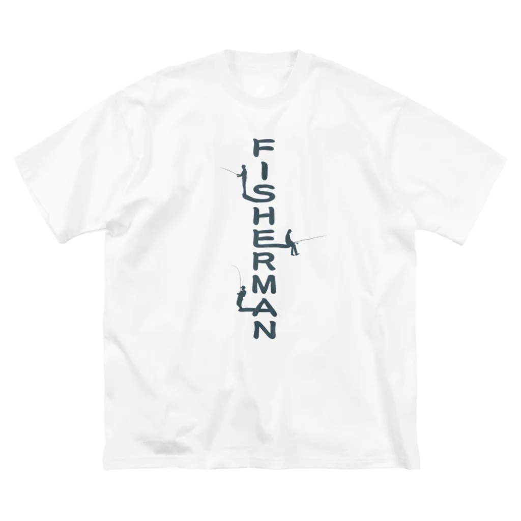 ryoheitatsunokiのFISHERMANシリーズ ビッグシルエットTシャツ