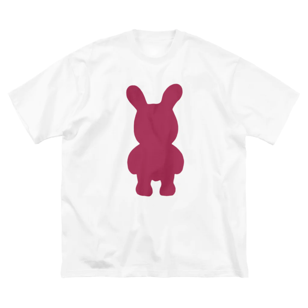 ピンクうさぎのたぶんセーフ ビッグシルエットTシャツ