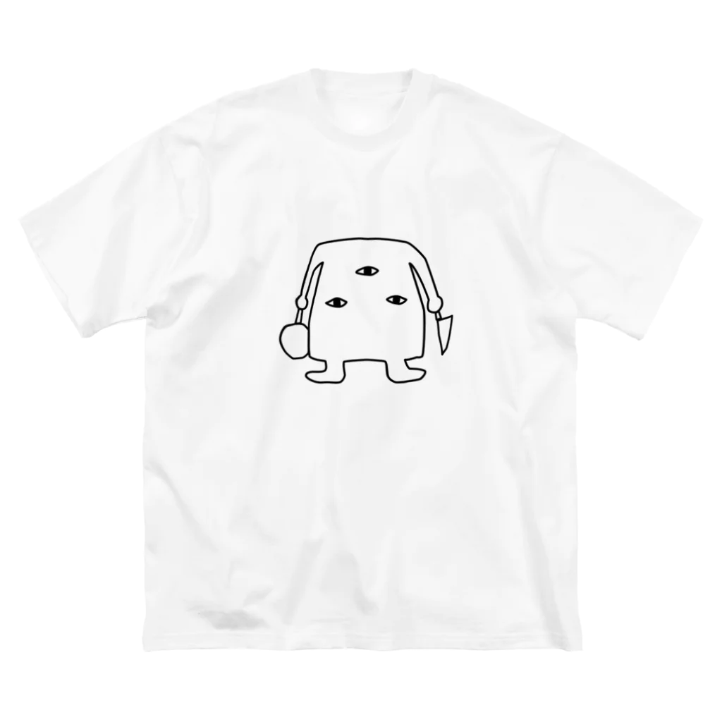 オオバ=タンの三つ目 ビッグシルエットTシャツ