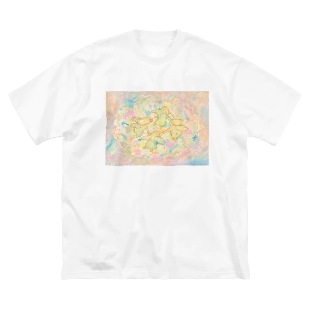 tobu_tori SHOP のまわる天使 Big T-Shirt