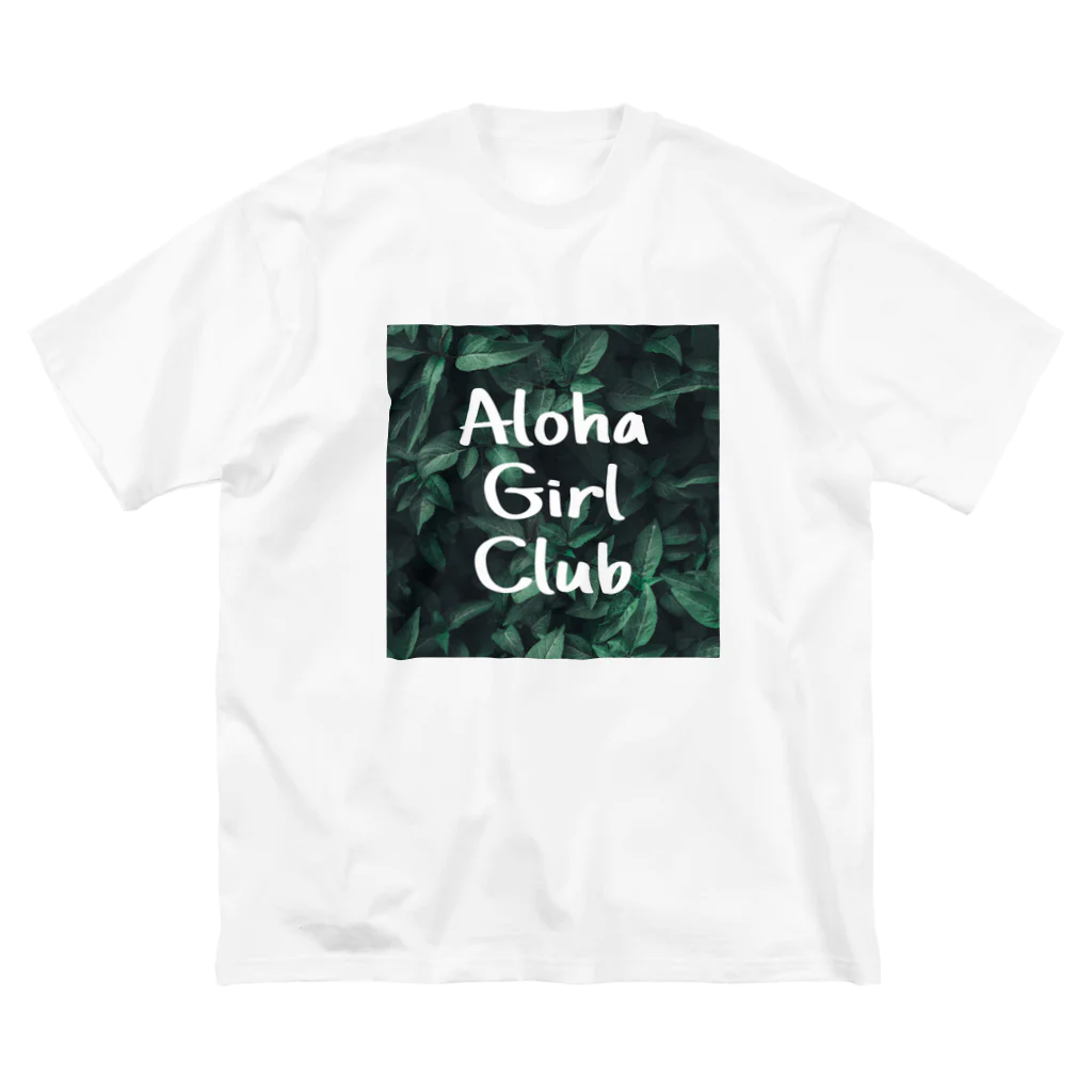 AlohaClub （あろはくらぶ）のAlohaBitchClubブランケットAlohaGirlClubバージョン ビッグシルエットTシャツ