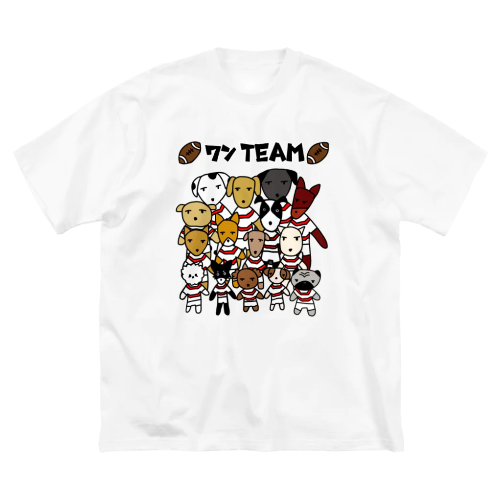 麦畑のワンTEAM Big T-Shirt