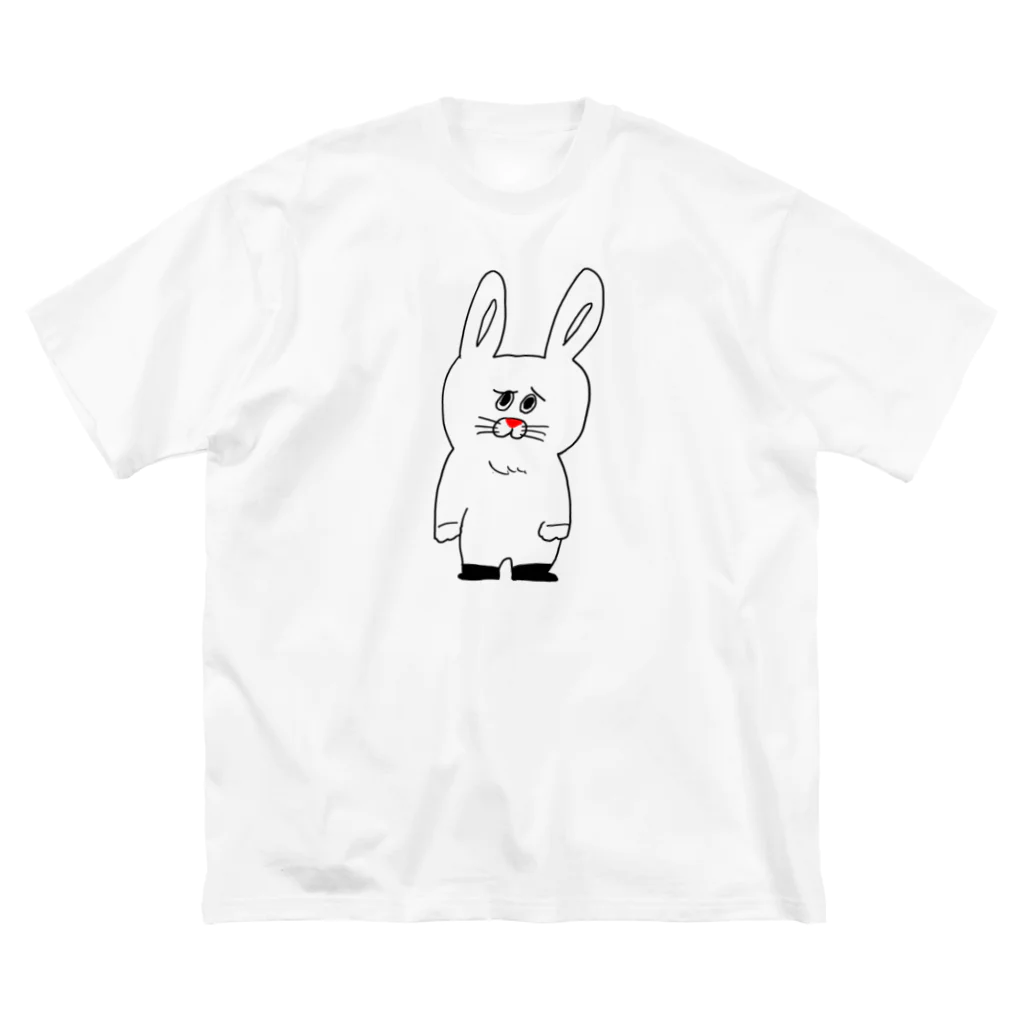 SELECTSHOP MTIのうったえるウサギ ビッグシルエットTシャツ