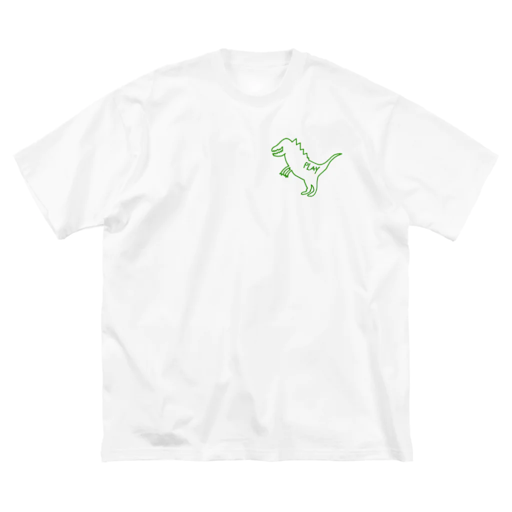 PLAY clothingのDINO GR ビッグシルエットTシャツ