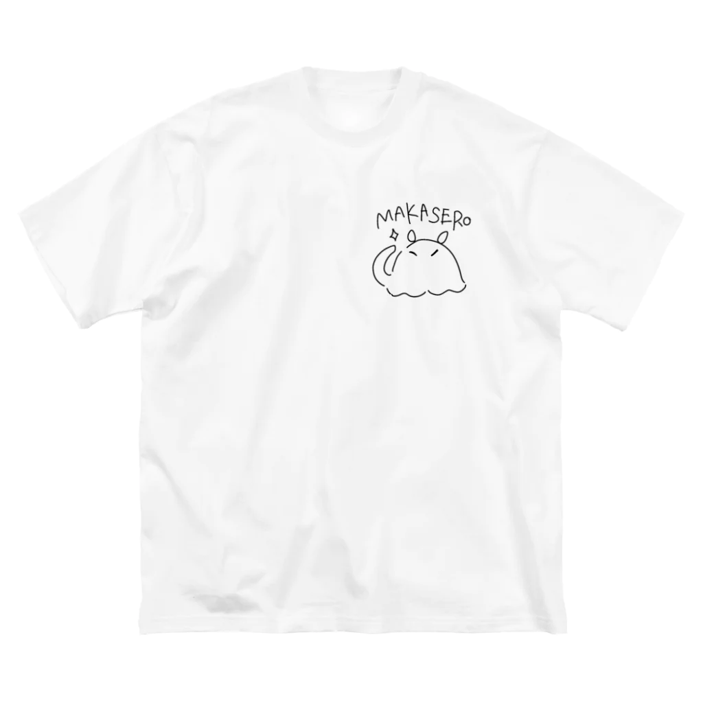 もちまるのまかせろ！めんだこちゃん！ ビッグシルエットTシャツ