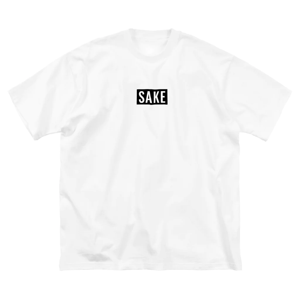 kozukuzukzのSAKE（ロゴ風） ビッグシルエットTシャツ