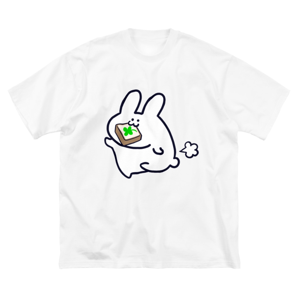 うさぎとクローバー 春屋 Hryhry05 のビッグシルエットtシャツ通販 Suzuri スズリ