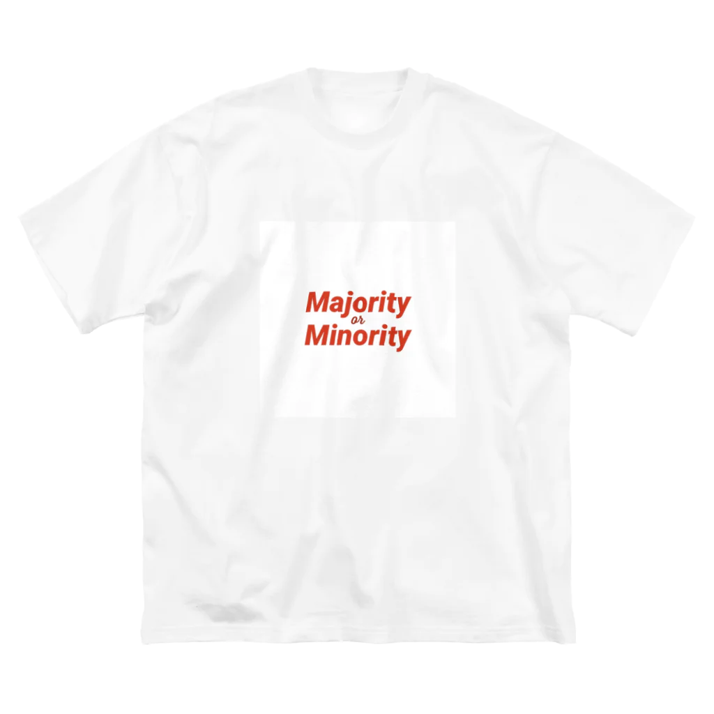 MAiCOのMajority or Minority ビッグシルエットTシャツ