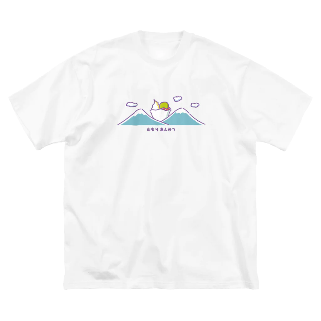 かとみの山もりあんみつ ビッグシルエットTシャツ