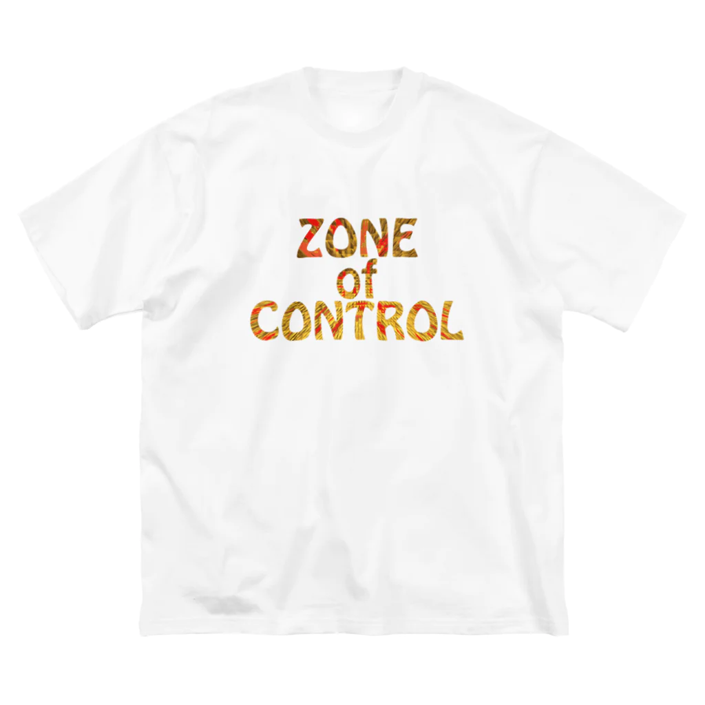 BE UPWARDのZONE OF CONTROL ビッグシルエットTシャツ