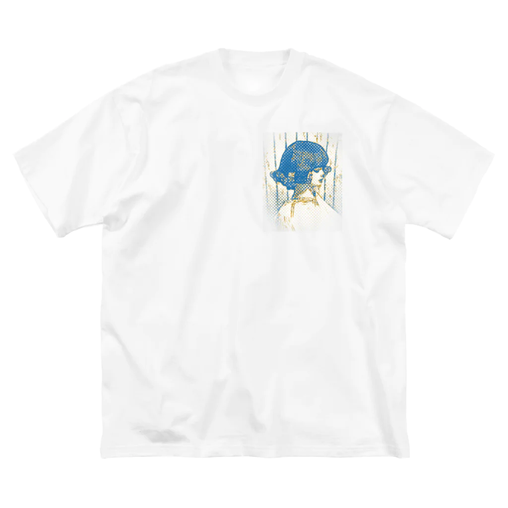 Salonのperm ビッグシルエットTシャツ