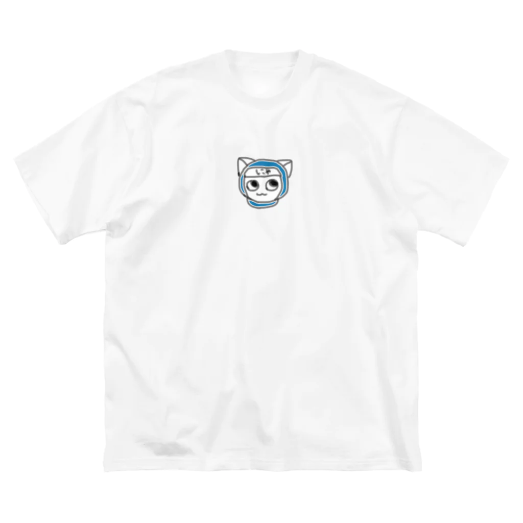 ササハウスの猫の忍者 にゃんぞう Big T-Shirt