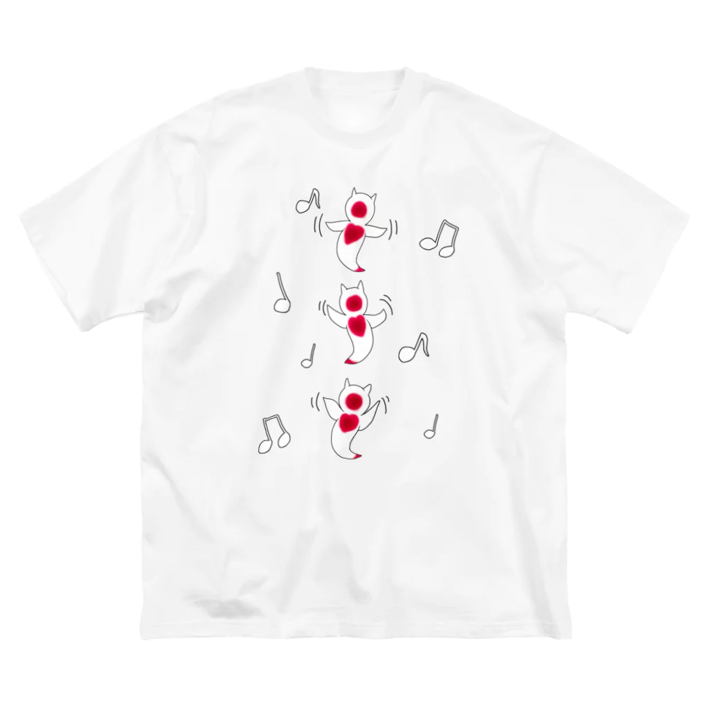 オーヴォのクリオネ is ダンシング(R) 루즈핏 티셔츠
