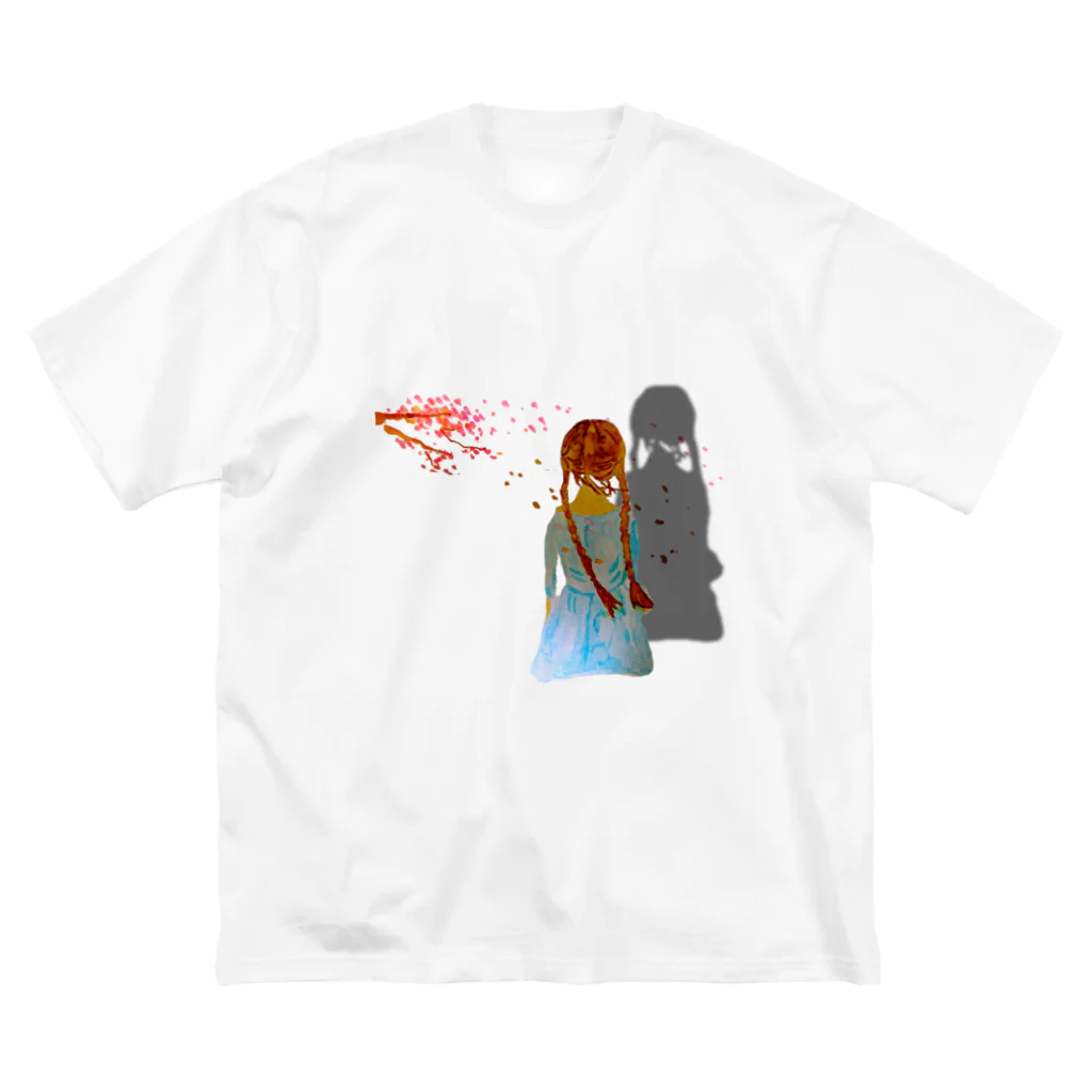 はすのやすらぎのsakura that day girl Big T-Shirt