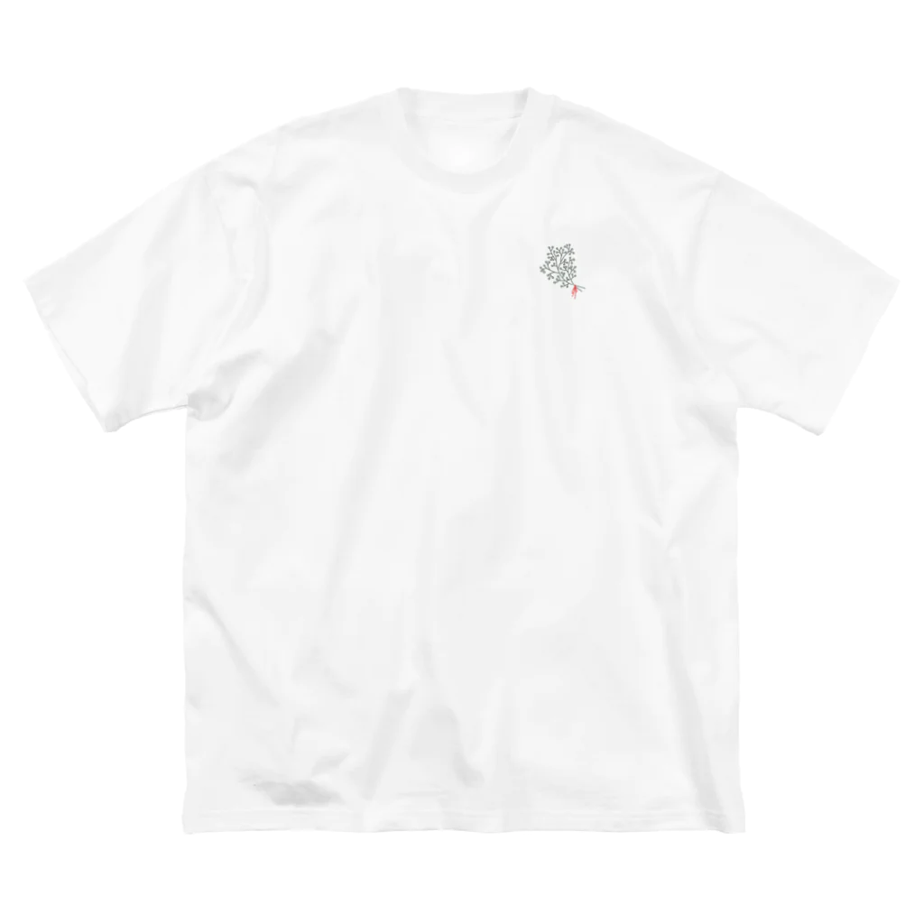 samereniのかすみそう ビッグシルエットTシャツ