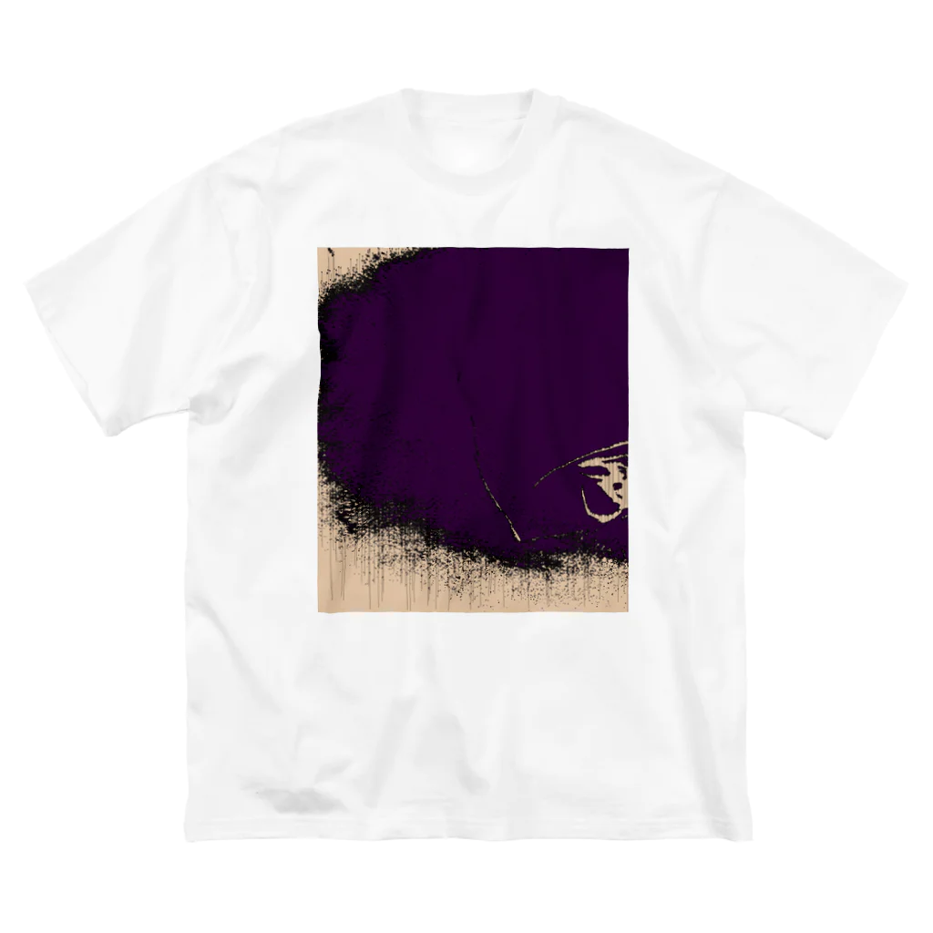 兎派の反転電-electric-(PURPLE) Big T-Shirt