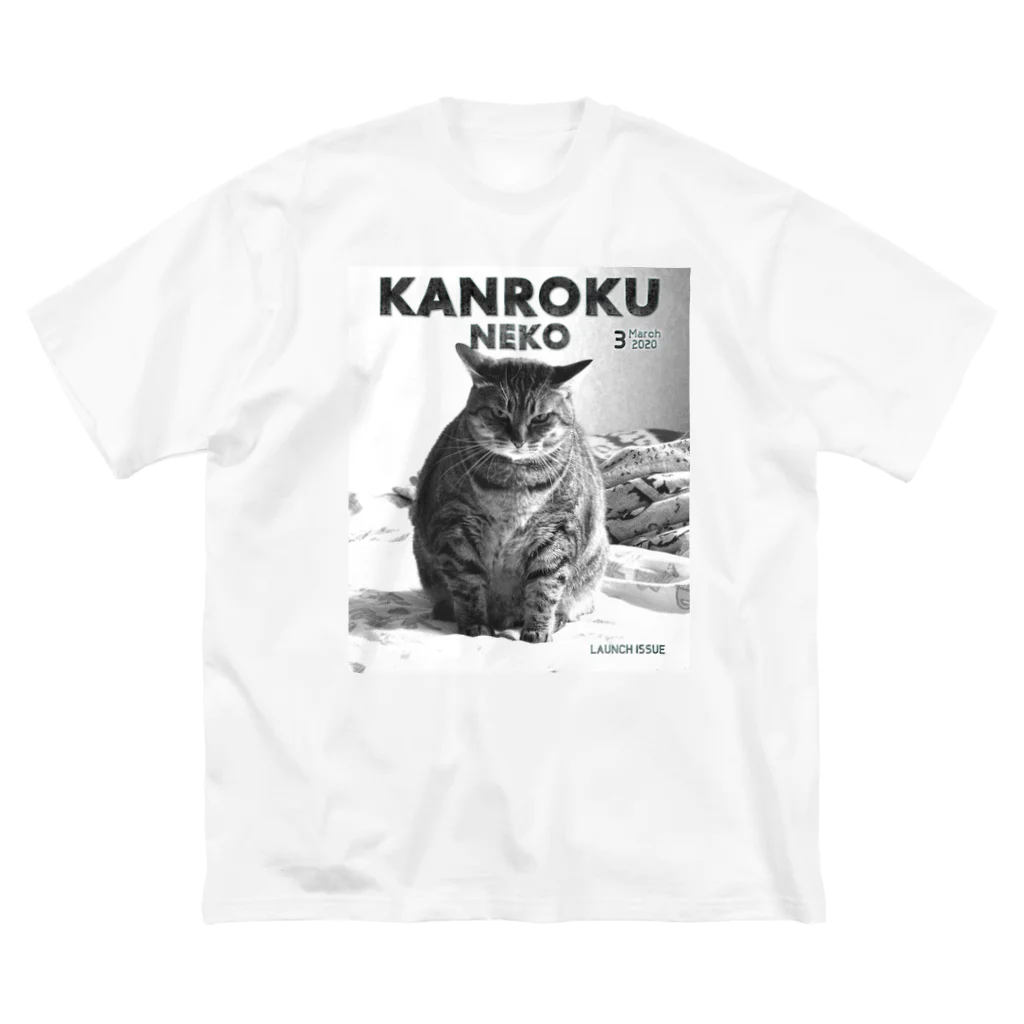 TAKUYA DESIGN WORKSのKANROKU NEKO 創刊号 ビッグシルエットTシャツ