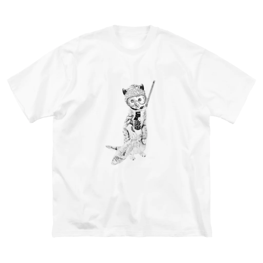 Rock catのCAT BOY ビッグシルエットTシャツ