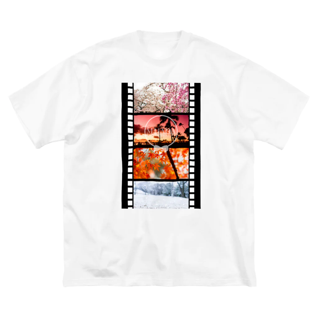 はだちゃん M.HADA PHOTO GOODSのFilm in Seasons ビッグシルエットTシャツ