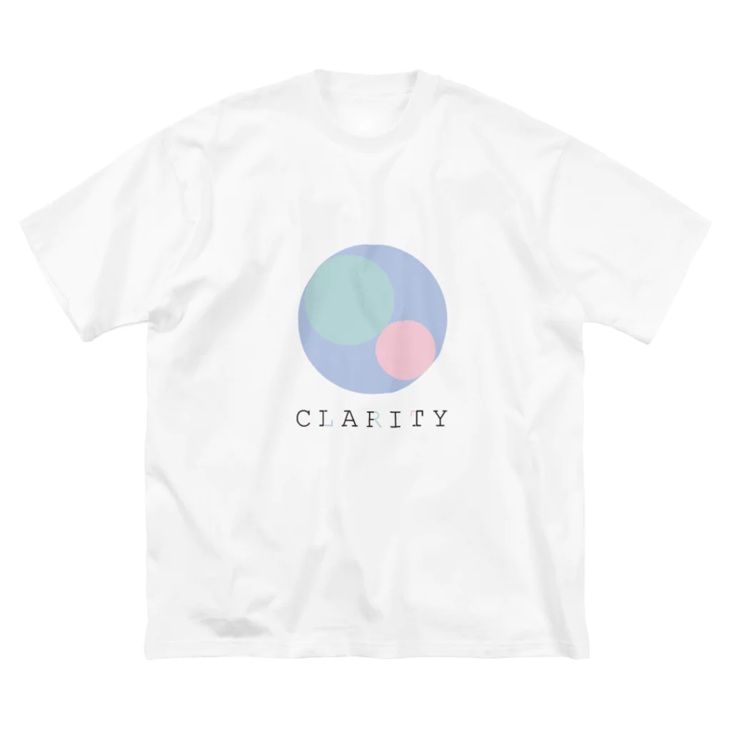 CLARITYのRipple ビッグシルエットTシャツ