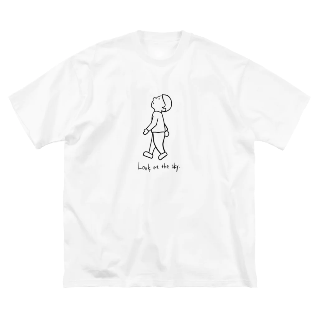 せいせんのLook at the sky Big T-Shirt