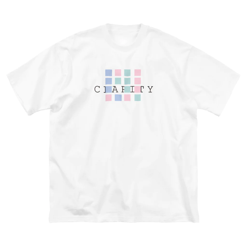 CLARITYのCLARITY mosaic ビッグシルエットTシャツ