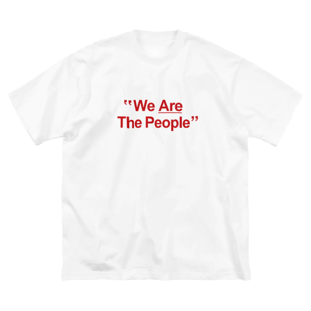 stereovisionのWe Are The People ビッグシルエットTシャツ