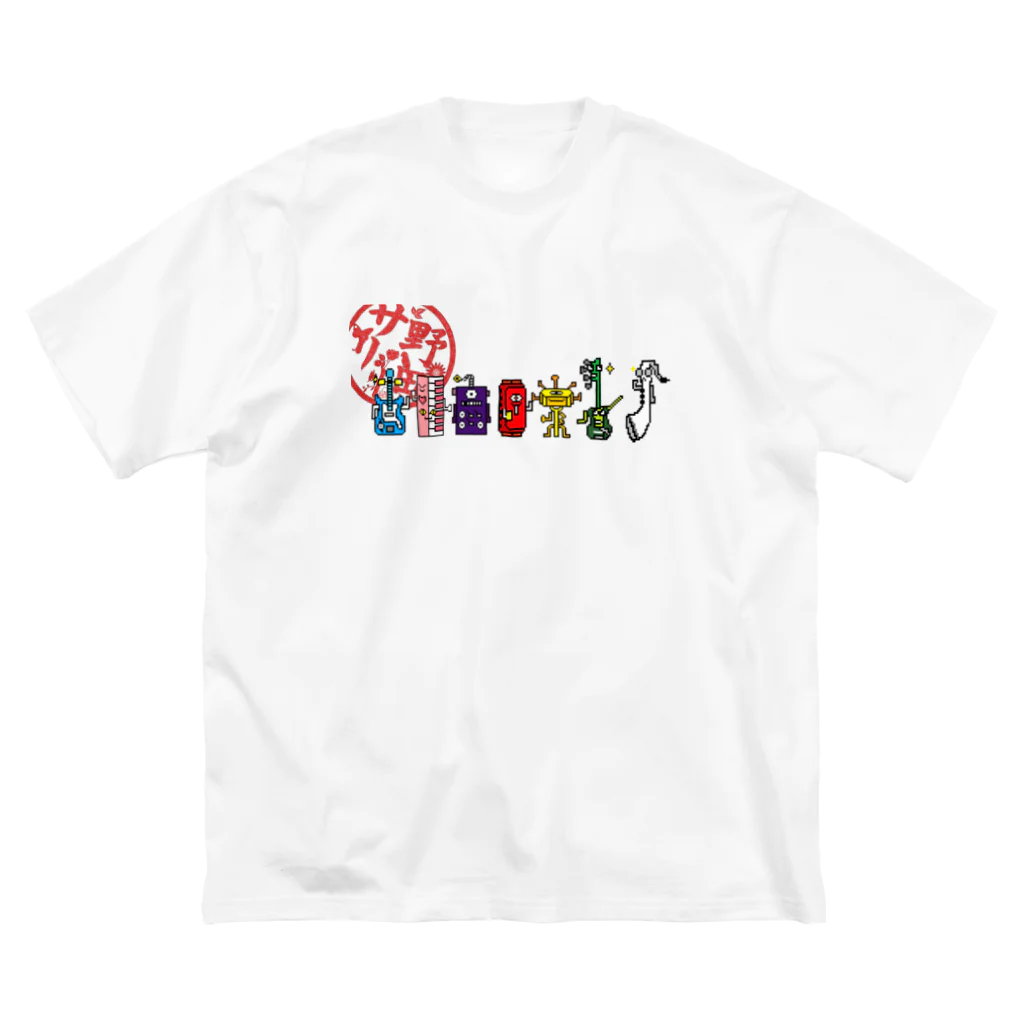 finalliblaryrecordsの野田ドット絵 ビッグシルエットTシャツ