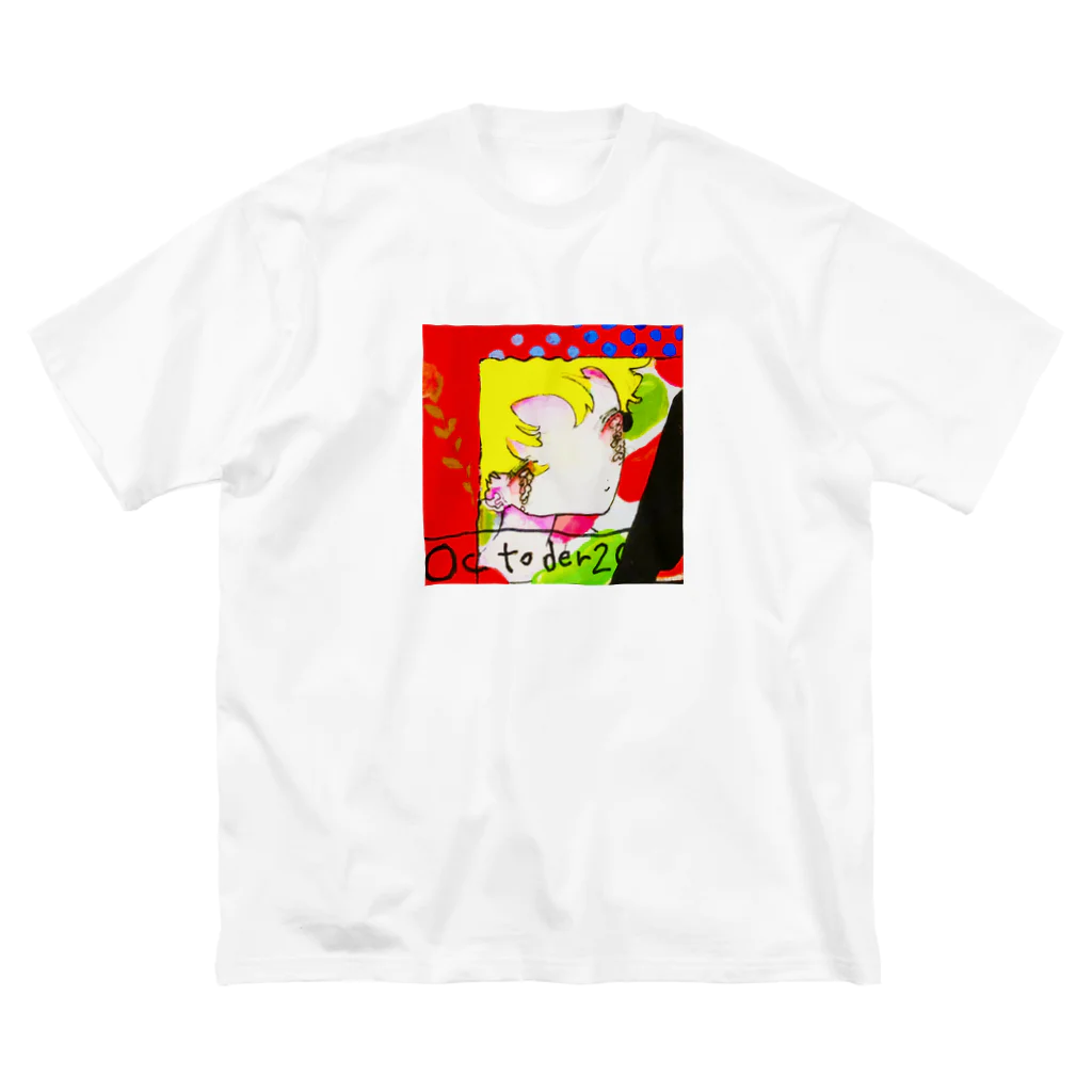 濱田のOctoder20 かわいい ビッグシルエットTシャツ